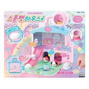 산리오 스푼펫 하우스장난감 놀이 작동 스푼