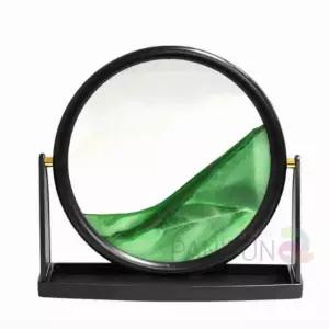 회전 모래액자 샌드책상인테리어소품 콘솔 집들이장식품 모래멍 아트 모레멍 시계