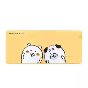 담곰이와 퍼그 데스크 매트장패드 마우스 게임 책상 캐릭터 테이블 매드