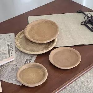 테라원 빈티지 아쿠아 토분 받침 외경23cm 내경20cm베란다화분 사무실 소품 장식용 인테리어 식물