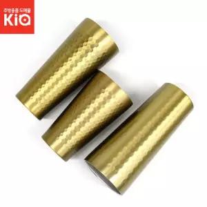 골드 허니 이중 스텐컵 진공 냉장고 쥬스 맥주 레스토랑 까페 물컵 아이스 아메리카노 유오피스 벌집 티타