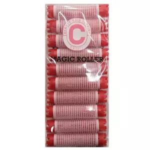 미용실 비용 부담 셀프 파마용 매직롯드 10P 레드 1호
