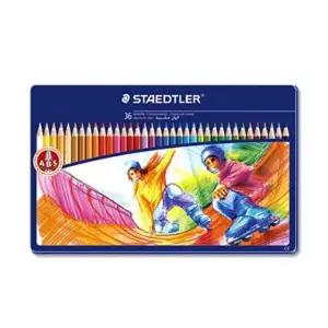 스테들러 노리스클럽 145 36색 연필 세트스태들러 전문가 용연필 수입 선명한 유성 셋트