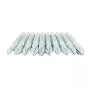 십자팁 스크류비트 전기드릴 임팩 65mm 드라이버 10PCS 양면 드릴날 드릴