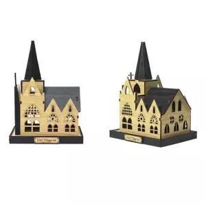 미니빌리지성당 나무모형 DIY 건축조립키트 입체퍼즐만들기 DIY만들기 3D만들기 DIY어처하우스 DIY집만들기