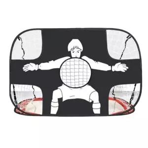 (색상 원터치2in1축구골네트)2in1 접이식 축구골대 풋살골대 스포츠 축구 골네트