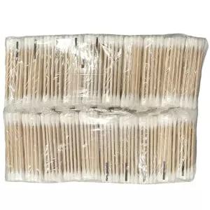 고급순면 사용 위생처리 클린시설 면봉 100P 20귀파게 우드 대용량 업소용 목욕용품 가정용 나무 이개 후비