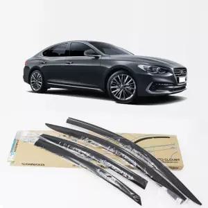 차량 환기 목적으로 설치하는 그랜저IG 도어바이저빗물받이 자동차썬바이져 선바이져교체 썬바이저 몰딩 튜