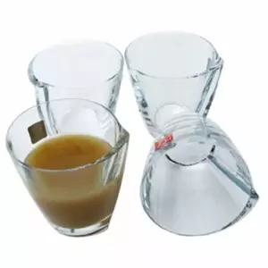 퓨전 맘마노마 언더락 맥주잔 (중) 4개투명유리컵 고급 크리스탈 락잔 음료 주스 투명