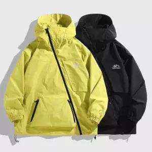 남성점퍼 오버사이즈 봄가을 박시핏 카고 트렌치코트 재킷 아우터 바람막이 심쿵해외구매