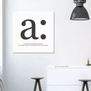 포인트 캔버스액자 모던 타이포a인테리어그림 거실 카페 북유럽 소품 그라피 벽걸이