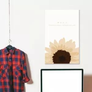 해바라기 캔버스액자 썬플라워2그림 거실 카페 북유럽 인테리어소품 벽걸이