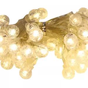 비츠온 LED 트리구 수정 100구 투명선 8기능 리모컨 USB타입 in-160389전구 크리스마스 장식 와이어 캠핑