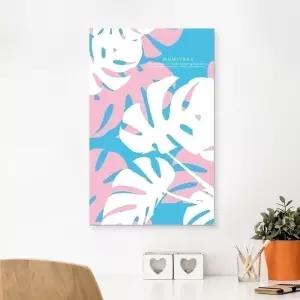 포인트 인테리어 캔버스액자 몬스테라 그래피그림 거실 카페 북유럽 소품 식물 벽걸이