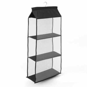 3칸 FOE800S0 가방정리대(블랙) 모자정리대 모자정리함