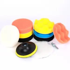 [원이안전] 광택패드 폴리싱 전동드릴 세트 100mm (본품)