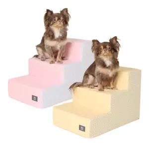 도그포즈 쥬시폼 3단 스텝강아지계단 발판 애견 반려 훈련 훈련용 애완 운동 펫스