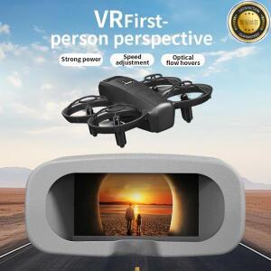 X228 드론 항공 촬영 VR 지원 포함 고글 듀얼 카메라 3단 속도 전환 헤드리스 모드