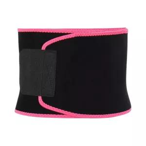 찍찍이 허리 아대 (L 핑크) DK82찍찍이복 운동용품 헬스밴드 뱃살관리 리프팅벨트 보호