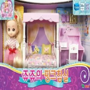 영실업 페어리 시크릿쥬쥬의 핑크침실여아선물 소꼽놀이 소꿉 공주인형 쥬인형 캐릭터 크리스마스 조카