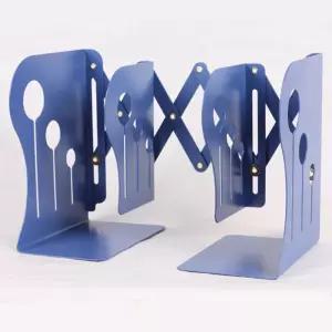 Academy 다이나믹 북앤드 책꽂이 대형 블루 준비물 학용품 신학기 문구서류 진열대 정리 데스트 상정리 공