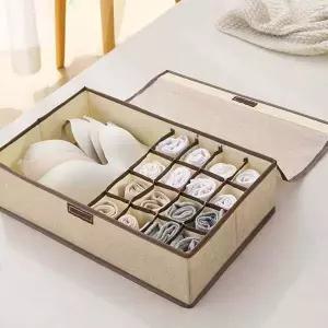 17칸 UIY906J0 속옷정리함 수납칸막이 양말수납함 옷정리트레이