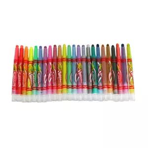 트위스트 색연필 24(Fun Effects) 438232컬러 안전세트 활용미술놀이 추천 24 재미효과 풀세트 인기제품