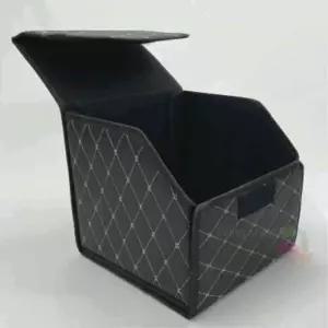 가죽 트렁크정리함 소 차량용 쏘렌토 수납함 트렁크 자동 량용 접이식