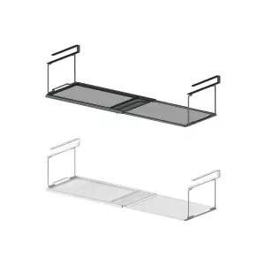 무타공 간활용 걸이형 길이조절 언더선반 대형 싱크대 인테리어 거실 주방 책상