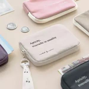 아이코닉 코트니 카드 홀더명함지갑 미니 휴대용 파우치 카드집 명함집