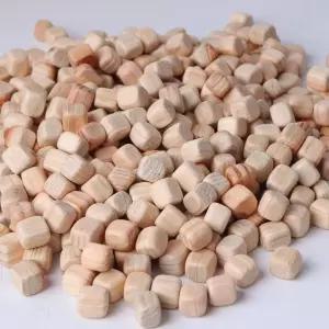순수편백나무칩 고급놀이큐브 10mm 1kg 고급형 몸에좋은 향기좋은 피톤치드 나무 원목 우드 편백