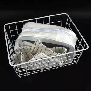 철제바구니 IRC769F7 흰색 수납바구니 철제바스켓 다용도바스켓