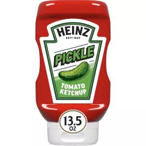 피클 양념을 곁들인 하인즈 토마토 케첩 13.5온스 병