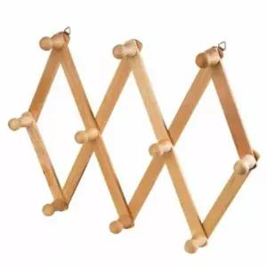 원목 DWP309D2 자바라 옷걸이 늘어나는옷걸이 모텔옷걸이 길이