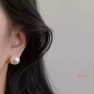 진주귀걸이 한복에 혼주 이어링 어울리는 잘 승무원 잘어울리는klm184