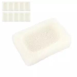 스펀지 비누케이스 10개묶음 욕실 화장실 받침비누거치대 용받침 비누통 휴대용 받침대 트레이