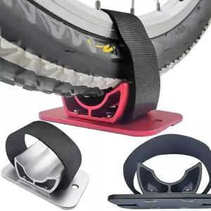 자전거 뒷바퀴 고정밴드 거치대 스댄 보관대 바이크용품운반 홀더 트렁크 부품 악세사리 튜닝 부속품 사이