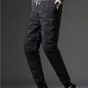 남자 겨울 패딩바지 라이 배달 작업복일 등산 빅사이즈 방한복 낚시 보온 남성 할아버지여울 팬츠 배딩 솜