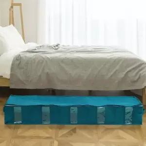 5칸 TVA477U0 부직포 언더베드 정리함 접이식 틈새 15cm