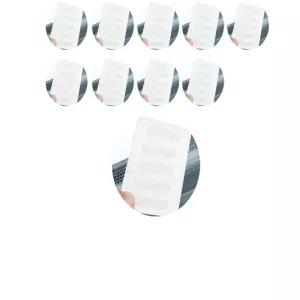 화이트 투명한 다목적 물구멍 미세 방충망 5개 10세트 수리 보수재 테이프 패치 모기장 스티커 막기 틈이