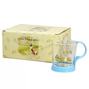 피터래빗 유리컵 4p 쥬스 찻잔 녹차 머그 물컵 손잡이 디자인 예쁜 주스 물잔