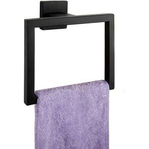 현대적인 벽걸이 장착 거치대 화장지 공간 세트 9인치 15 9cm 원형 행거 벽을