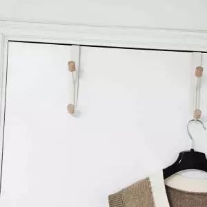 원목 VHM468C7 도어 후크 행거 원통형 모자걸이 미니행거