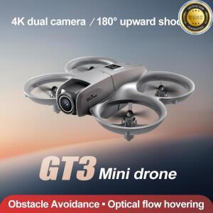 NIEUWE GT3 미니 접이식 드론 조명 기능 4K 항공 촬영 광학 흐름 위치 지정 360 ° 엔터테인먼트용 헬리콥