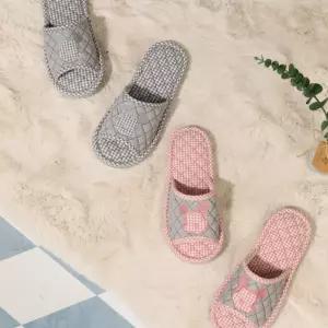 거실 사무실 3중 쿠션 퀼트 실내화 누빔 거실화 슬리퍼룸슈즈 감좋은 3쿠션 면슬리퍼 슬내화 층간소음 어린