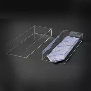 아크릴 상품진열대 넥타이 트레이형소품 전시대 받침대 미니 거치대 스탠드 작품 매장디스플레이 엽서 액자