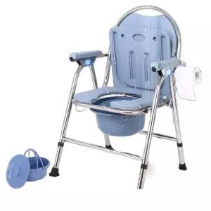 환자용 간이변기 휴대용 접이식 이동식 좌변기 폴딩 시니어 의자형