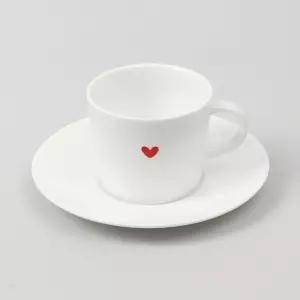 미니하트 에스프레소 찻잔 세트 100ml 커피잔 머그잔 도자기잔 도자기컵 디자인잔디자인 손잡이잔 잔세트