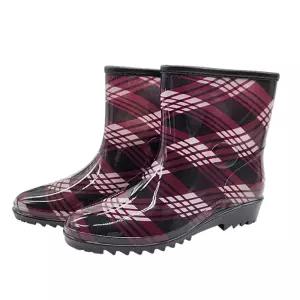 여자 단장화 여성 텃밭 농사 짧은 발목 성인반장화 주방반 위생 작업용반 미끄럼방지 반방지 초경량