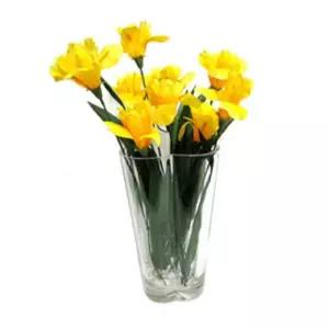 칼디어 유리 화병 크로바 (소) 20cm 소품 화분 꽃병 유리병 인테리어 로버 투명 인테리어품 예쁜 이쁜